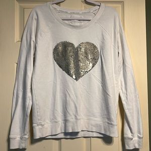 Victoria's Secret 'Sequins Heart' Pullover
